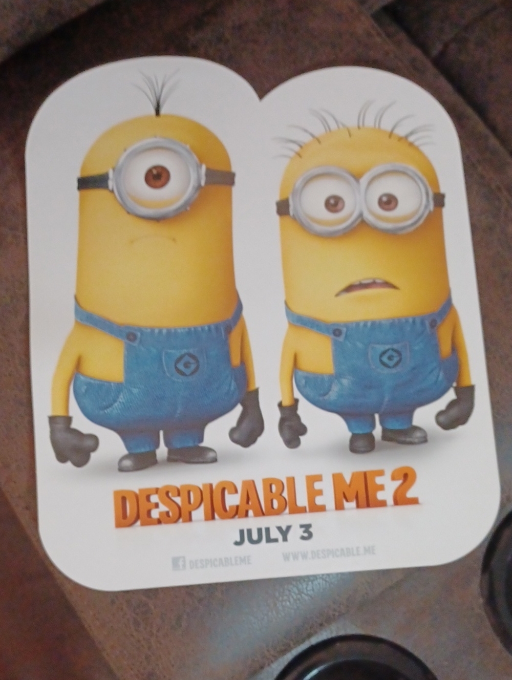 $4 Add-on Despicable Me 2 - Minions Promotional Poster